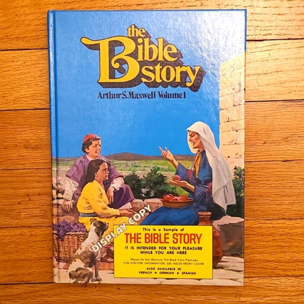 The Bible Story Illustrated Hardcover Book